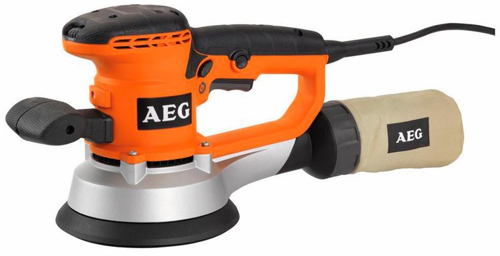 Шлифмашина эксцентриковая орбитальная AEG 440 Вт, 150 мм, амплитуда 3.2 / 6.4 мм (EX150ES)