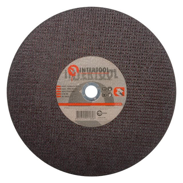 Круг отрезной по металлу Intertool 355*3.0*25.4мм (CT-4018)