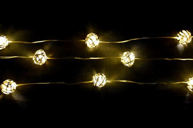 Гирлянда Luca Lighting Мерцающие шарики (1012667)