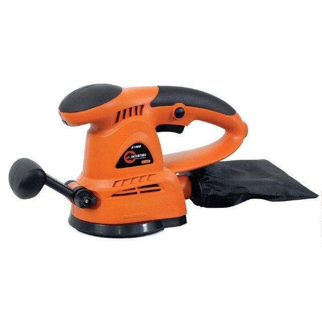 Шлифмашина эксцентриковая Intertool STORM, 430 Вт, 125мм (WT-0543)