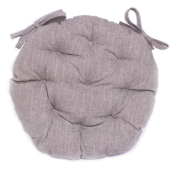 Подушка для стула Прованс Bohema Antracite D-40 см Серая (.006328)