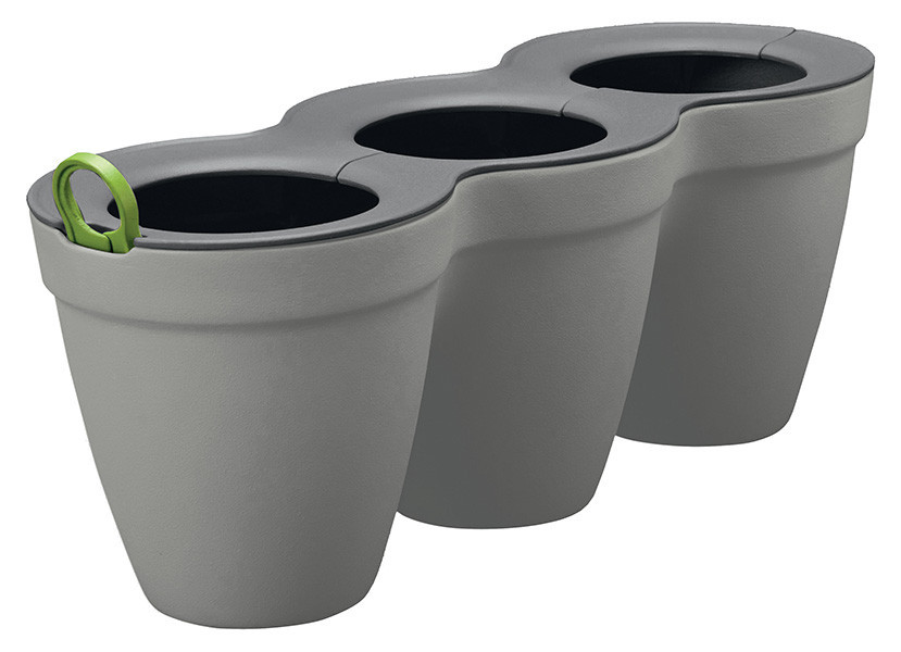 Горшок для цветов Keter Ivy Herbs (7290106924055GREY)