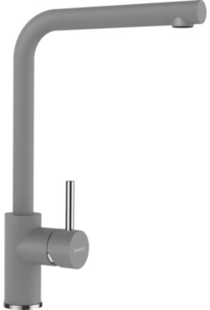 Кухонный смеситель Schock Napos Croma-49 серый (53900049)