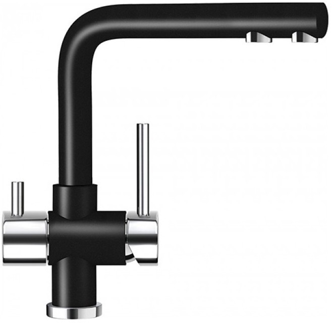 Кухонный смеситель Schock Wellus Puro-84 черный (57000184)
