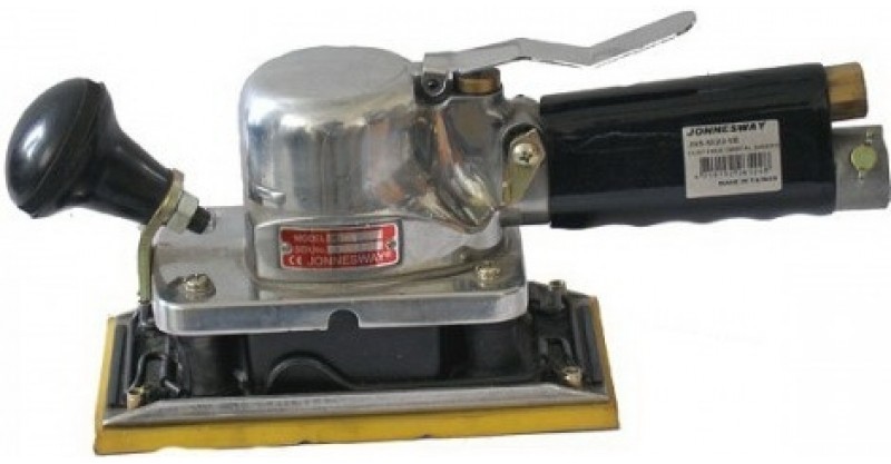 Пневматическая орбитальная шлифмашинка беспыльная Jonnesway 6000 об/мин 400 л/мин (JAS-6523-VE)