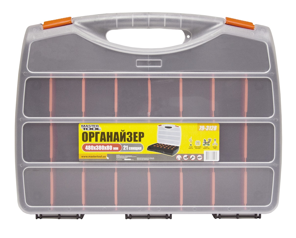 Органайзер Mastertool 24 секции 480х380х80 мм (79-3128)