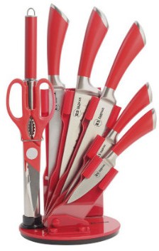 Набор ножей Rainstahl на подставке 8 предметов (RS-8002-8)