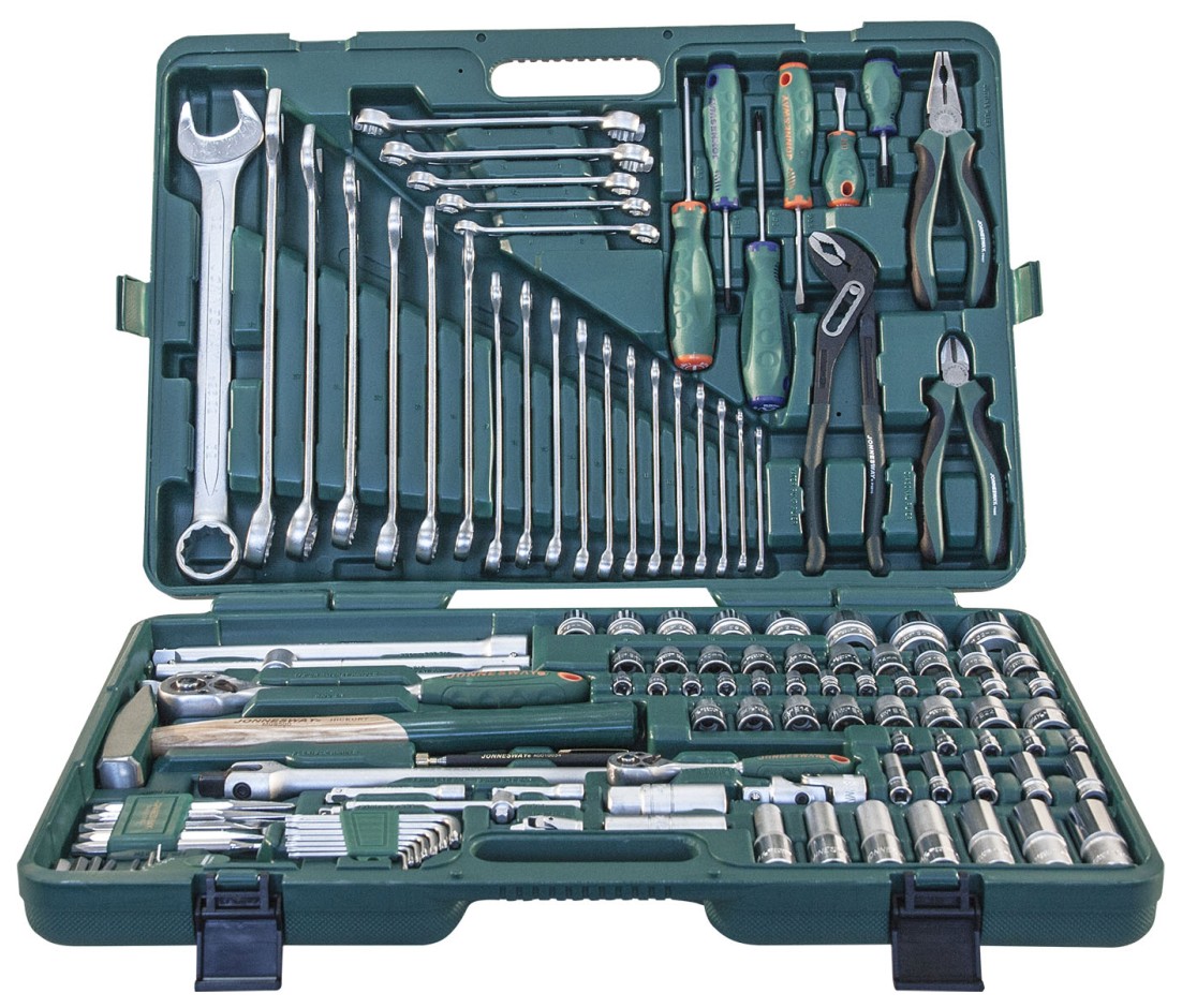 Универсальный набор интсрументов Jonnesway 1/4" 1/2" 127 шт (S04H524127S)