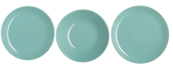 Сервиз столовый Luminarc Arty Soft Blue 18 предметов (L3650)
