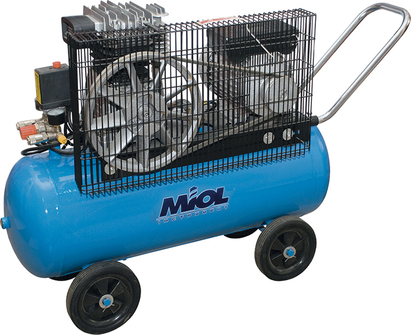 Компрессор Miol Шторм 600 -50 2.2кВт 50л 600л/мин 8бар 220В (81-191)