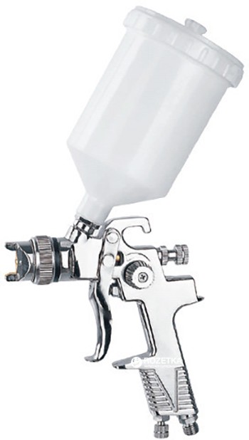 Краскопульт пневматический Auarita HVLP 2 мм 80-120 л/мин 3.5 Бар 600 мл (AB-17G-2.0)