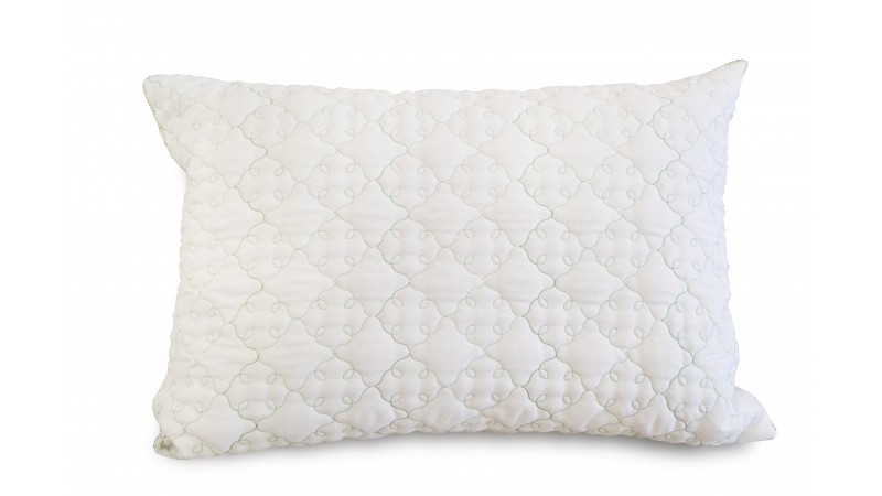 Подушка Leleka-Textile Алое Вера 50х70 см Белая