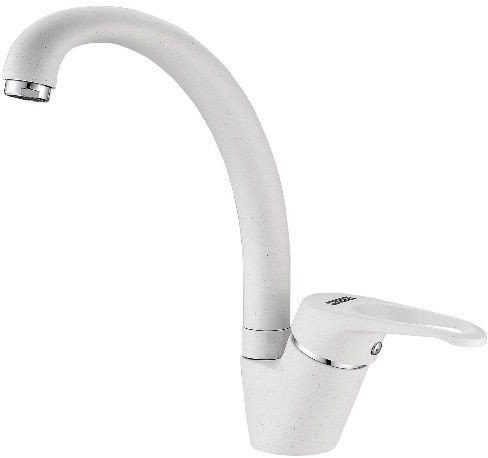 Кухонный смеситель Franke VEGA фрагранит белый (115.0275.366)