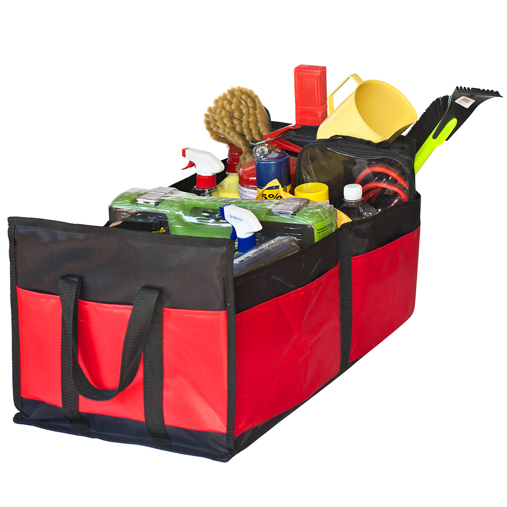 Органайзер в багажник Штурмовик 520х300х250 мм (АС-1537 BK/RD)