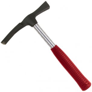 Молоток Intertool каменщика 600г, металлическая ручка (HT-0225)