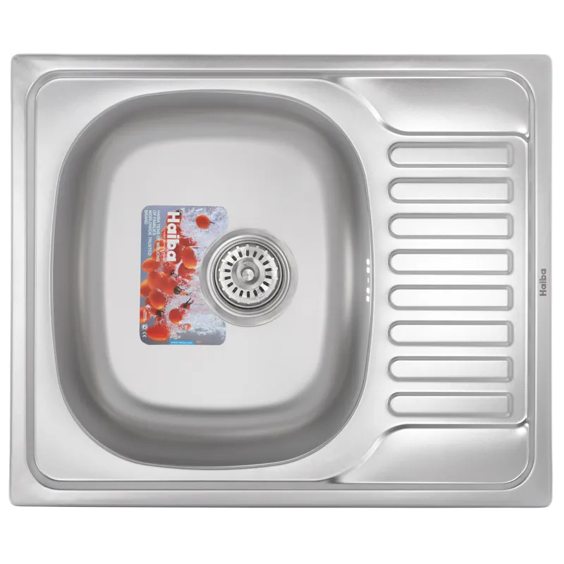 Кухонная мойка Haiba 58x48 Decor декорированная (HB0646)