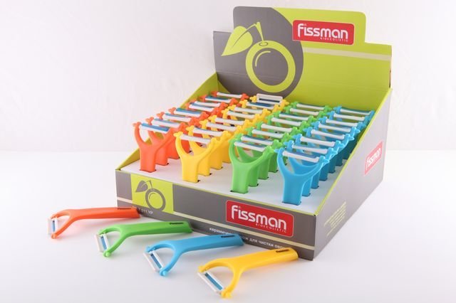 Керамический нож для чистки овощей FISSMAN (36 шт. в промо-коробке) (PR-7011. YP)