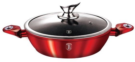 Сотейник Berlinger Haus Burgundy Metallic Line 32 см (BH-1264N)