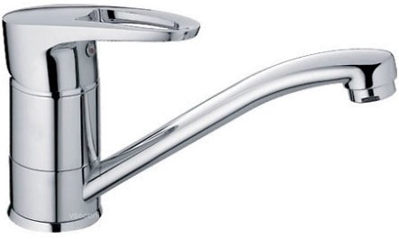 Кухонный смеситель Cron Ceba 555 на гайке (CR0161)