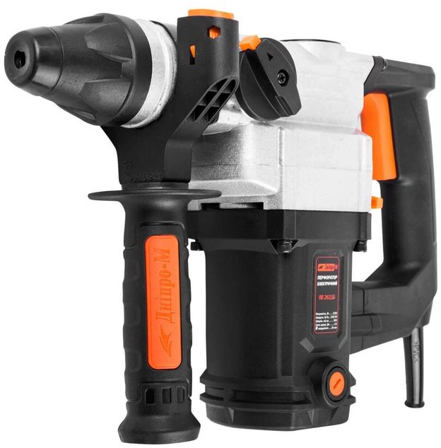 Перфоратор бочковой Дніпро-М 1100 Вт SDS Plus 4 режима (ПЕ-2611Б)