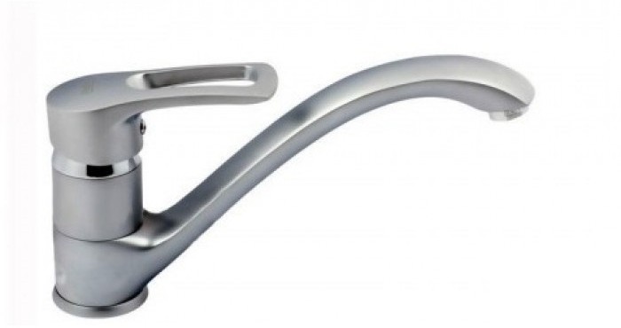 Кухонный смеситель Haiba Hansberg 012 сатин (HB0205)