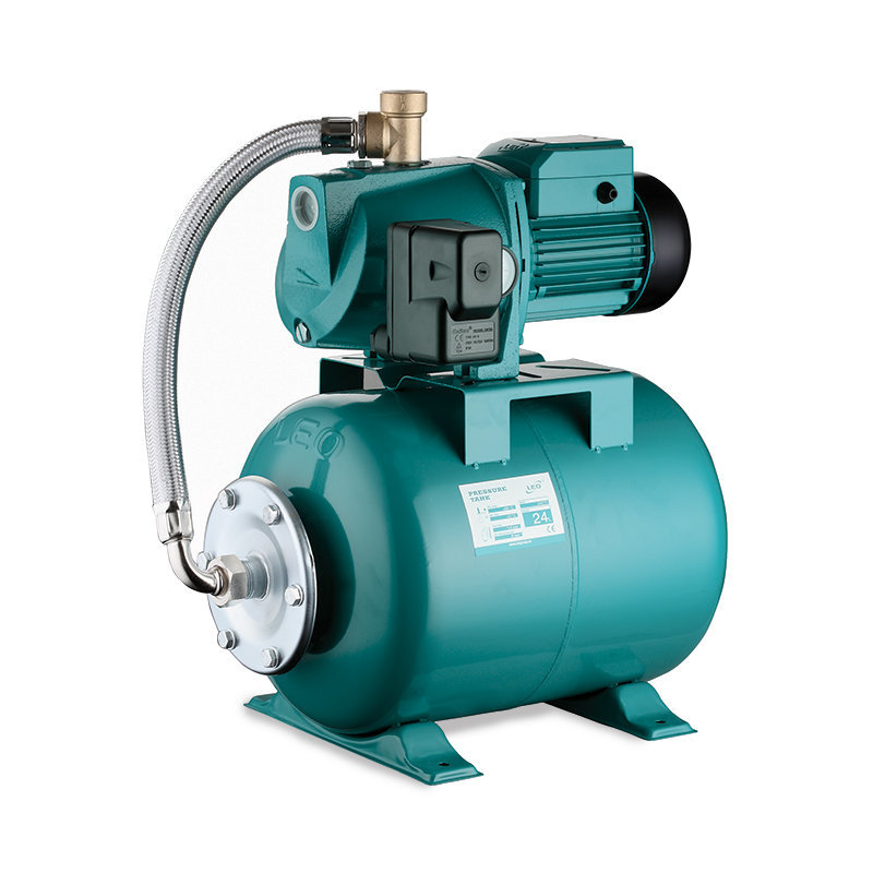 Станция водоснабжения Leo 1.1кВт Hmax 55м Qmax 90л/мин (776225)