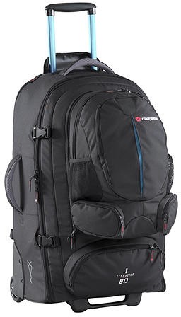 Сумка-рюкзак на колесах Caribee Sky Master 70 Black (920605)