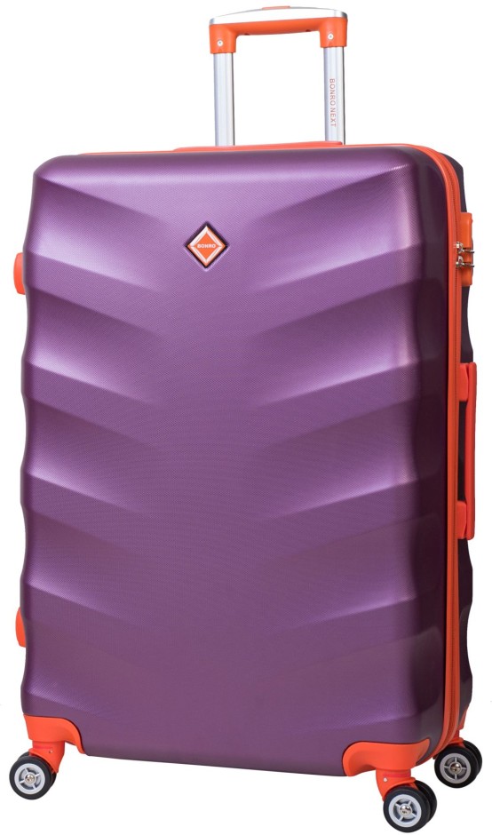 Чемодан Bonro Next (небольшой) т. фиолетовий (10042007)