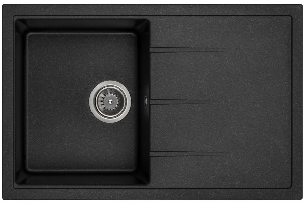 Кухонная мойка Granado Toledo Black shine (2101)