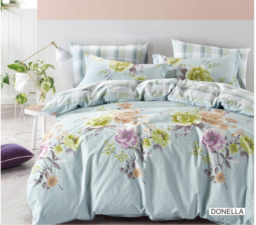 Постельное белье Arya Хлопок 200х220 Donella Двуспальное (TR1002850)