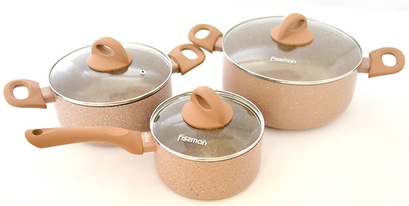 Набор посуды Fissman LATTE 6 предметов (AL-4952.6)