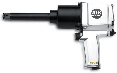 Пневмогайковерт Toptul 3/4" 1016 N/m длинный шпиндель 6500 об/мин 4.9 кг (KAAB2475)