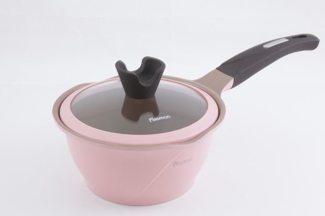 Ковш Azalea 18 см со стеклянной крышкой (AL-4801.18)