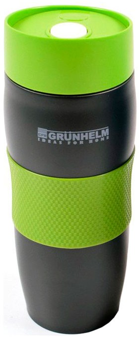 Термокружка Grunhelm 380 мл GTC106 зеленая (75549)