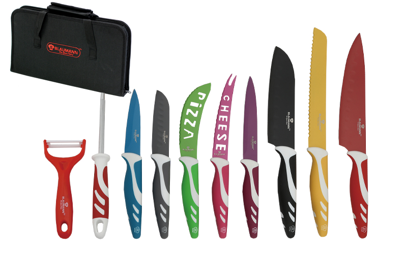 Набор ножей Blaumann 11 предметов (BL-2104)