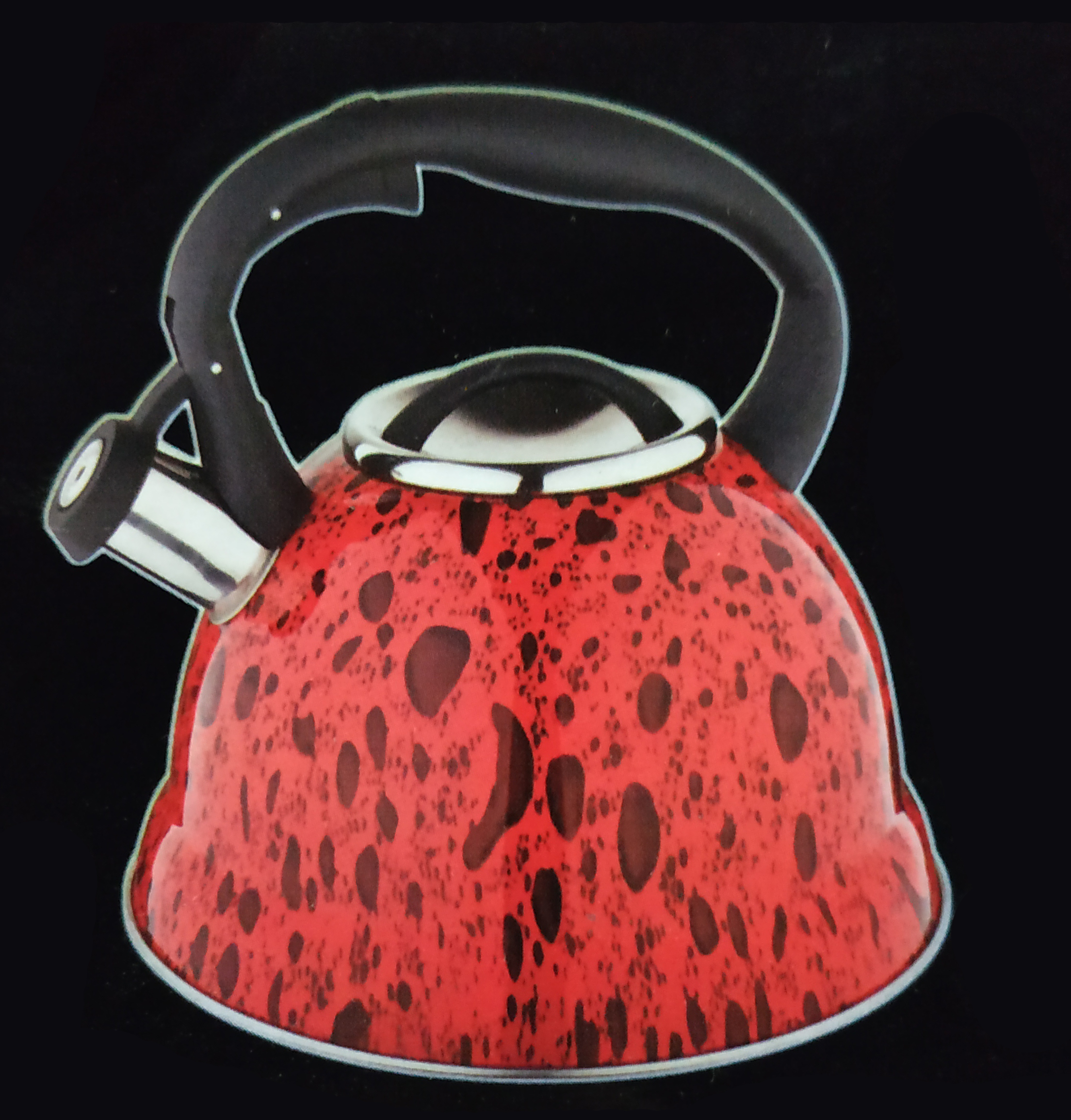 Чайник со свистком Edenberg 3 л (EB-1990 Red)