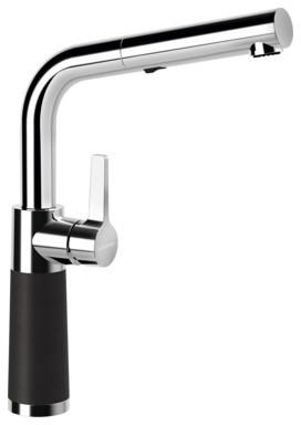 Кухонный смеситель Schock SC540 Onyx-10 хром/оникс (55712010)