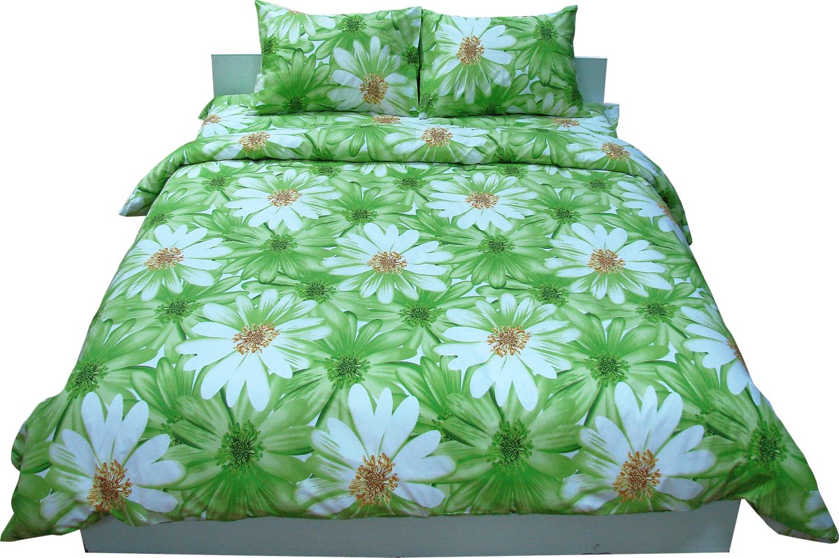 Комплект постельного белья Руно 220х240 см 4шт Евро Зеленый (845.114Г_GL-0500 Green)