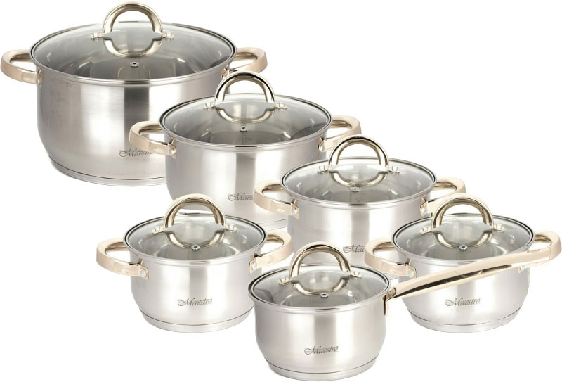 Набор посуды Maestro из 12 предметов (MR-2106)