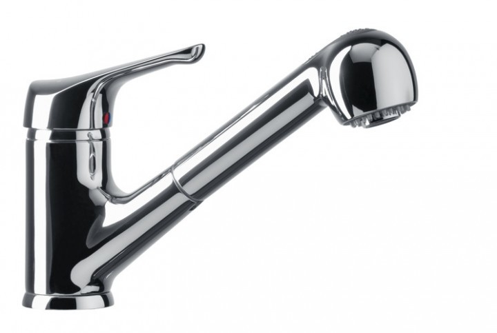 Кухонный смеситель Schock Neos Chrom-80 хром (54212080)