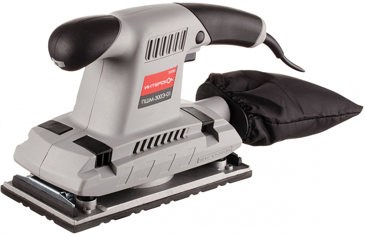 Шлифмашина вибрационная Интерскол ПШМ-115/300 Э