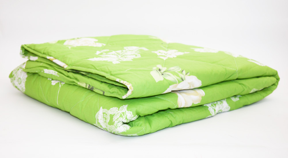 Одеяло ТЕП light Холлофайбер 150х210 см Зеленое