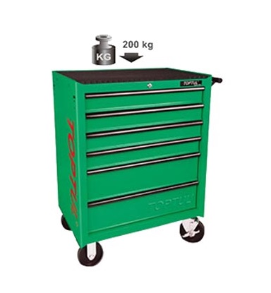 Тележка Toptul для инструмента 6 секций (TCAJ0601)