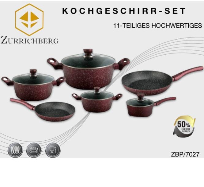 Набор посуды Zurrichberg 11 предметов (ZBP-7027)