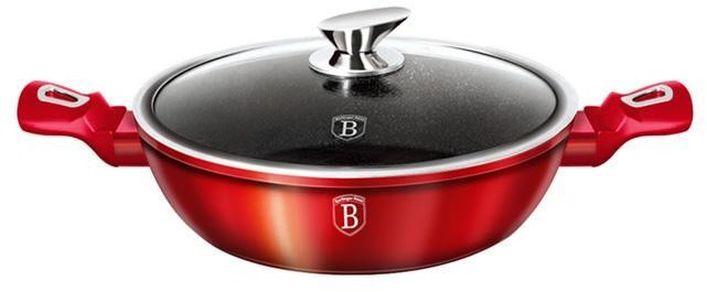 Сотейник Berlinger Haus Burgundy Metallic Line 24 см (BH-1262N)