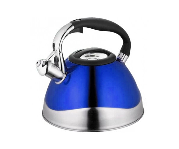 Чайник Maestro со свистком 3 л синий (MR-1338C)