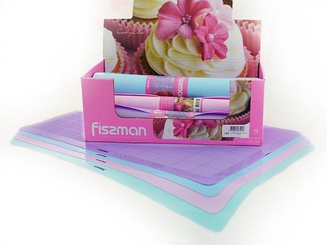 Коврик для выпечки 60x40 см (12 шт. В промо коробке) силикон