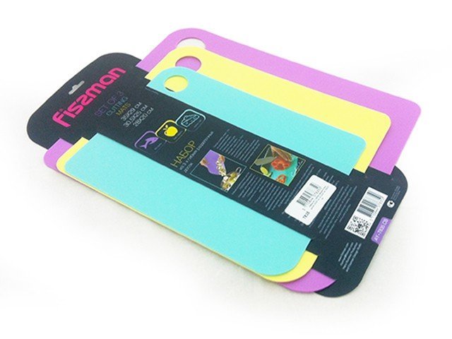 Набор из 3-х гибких досок Fissman 35х29 см пластик (AY-7835.CB)