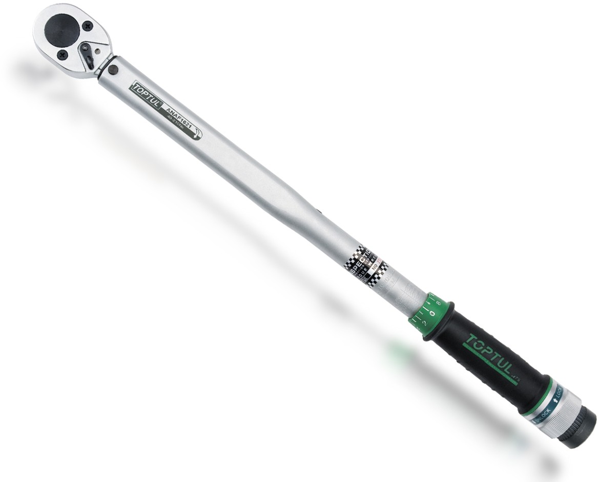 Динамометрический ключ Toptul 1/2" 645 мм 70-350 Нм (ANAF1635)