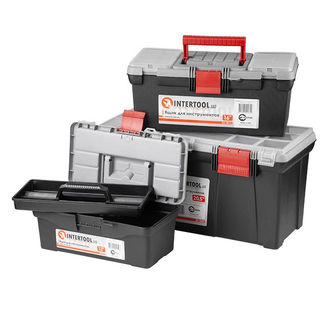 Комплект ящиков Intertool для инструментов 3шт (BX-0003)